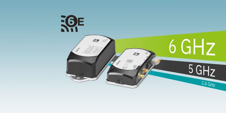 Módulos WLAN para la banda de 6 GHz de Phoenix Contact