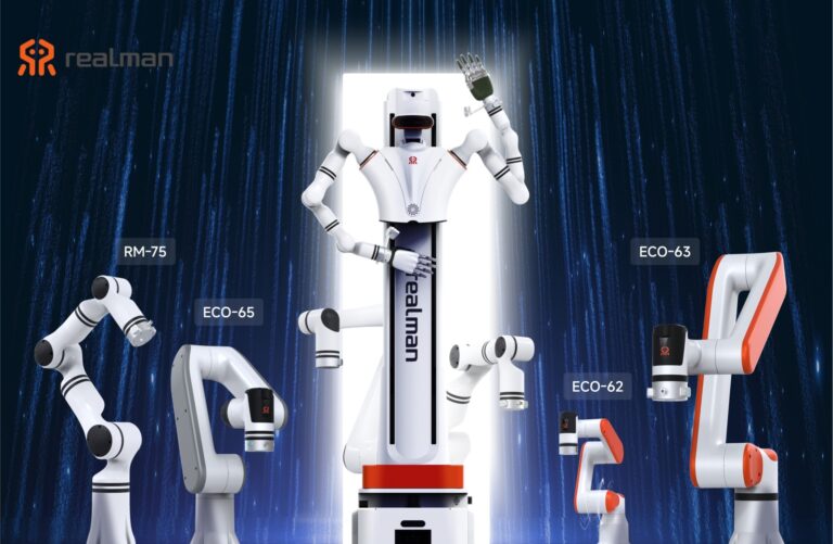 RealMan Robotics presenta su robótica ultraligera basada en inteligencia artificial en Automatica 2025