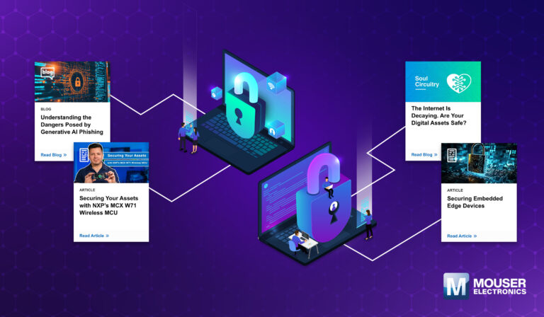 Mouser proporciona a los ingenieros de diseño conocimientos sobre defensa digital