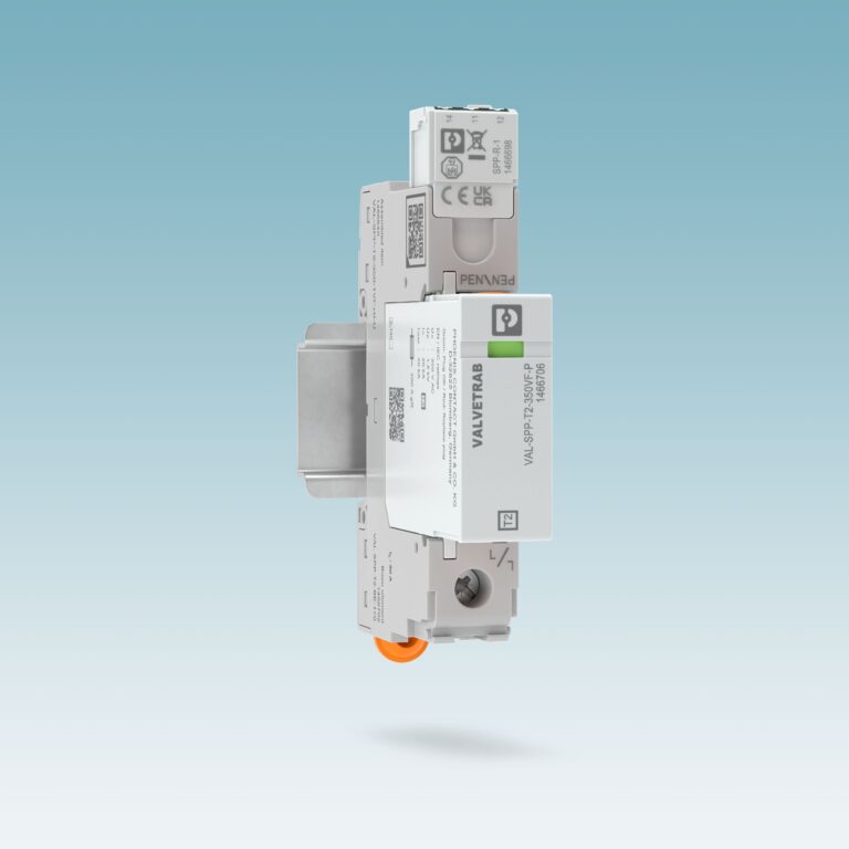 Nueva protección contra sobretensiones unipolar Valvetrab SPP
