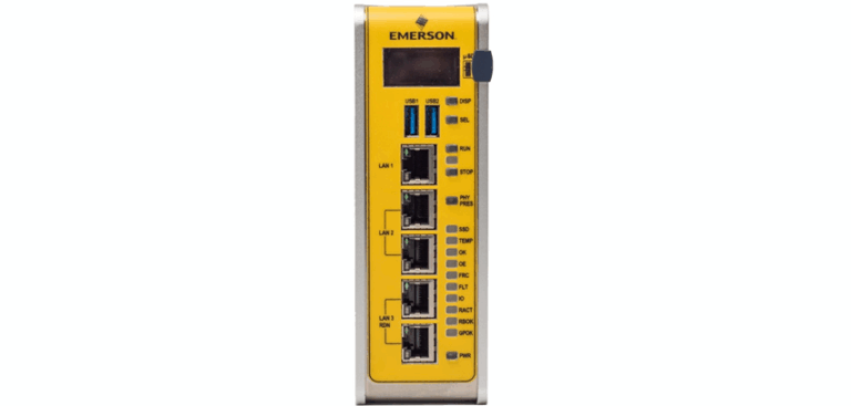 controlador de seguridad de Emerson