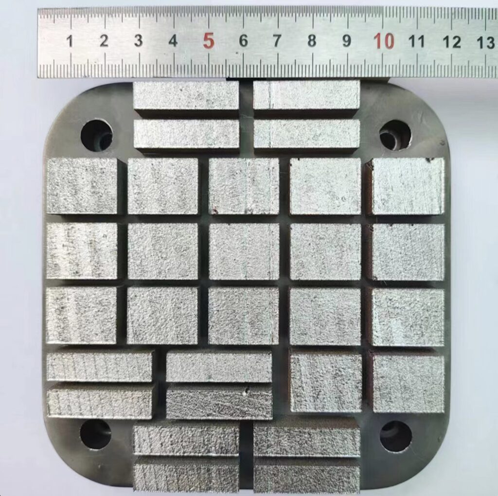 Muestras de aleaciones de NiTi obtenidas mediante LPBF