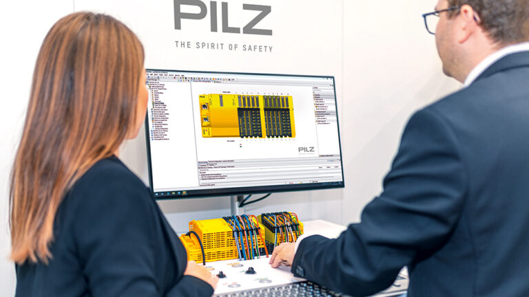 Digitalización segura del ferrocarril Pilz muestra en InnoTrans aplicaciones probadas