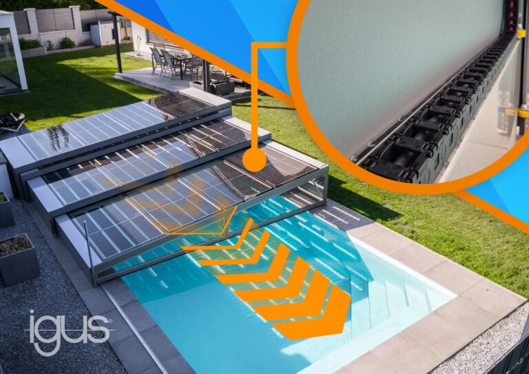 Energía solar integrada en cubiertas retráctiles para piscinas