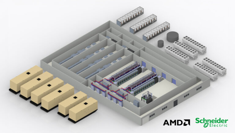 Schneider Electric y AMD presentan el primer diseño de referencia de la plataforma Helios para acelerar el despliegue de fábricas de IA Schneider Electric y AMD presentan el primer diseño de referencia de la plataforma Helios para acelerar el despliegue de fábricas de IA .jpg