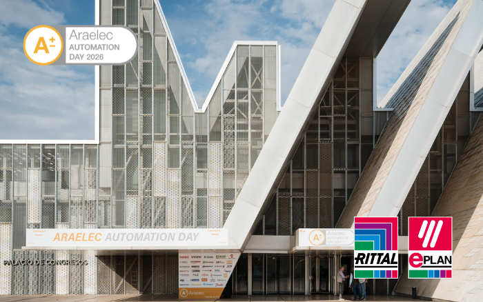 Rittal y Eplan presentarán sus soluciones de eficiencia energética y digitalización en el Araelec Automation Day 2026 Rittal y Eplan presentarán sus soluciones de eficiencia energética y digitalización en el Araelec Automation Day 2026