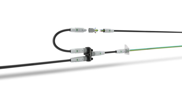 Nuevos conectores y distribuidores para instalaciones IPD 1,5 para la distribución de energía con ahorro de espacio Phoenix Contact amplía su sistema de instalación IPD