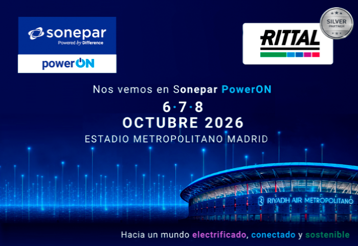 Rittal participará en Sonepar PowerON 2026 con soluciones para la distribución de energía, la climatización eficiente y las infraestructuras Edge Rittal participará en Sonepar PowerON 2026 con soluciones para la distribución de energía, la climatización eficiente y las infraestructuras Edge